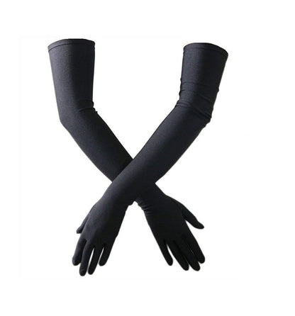 Digital Shopee Unisex Full Arm Full Finger Sleeves Gloves For Uv, Dust, Summer, Uv Sun Protection Arm Sleeves For Men & Women, P