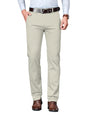 AVANOVA Mens Beige Solid Trousers Light Business Style Slightly Stretch Straight Leg Pants for Outdoor Casual Daily (Trouser 12