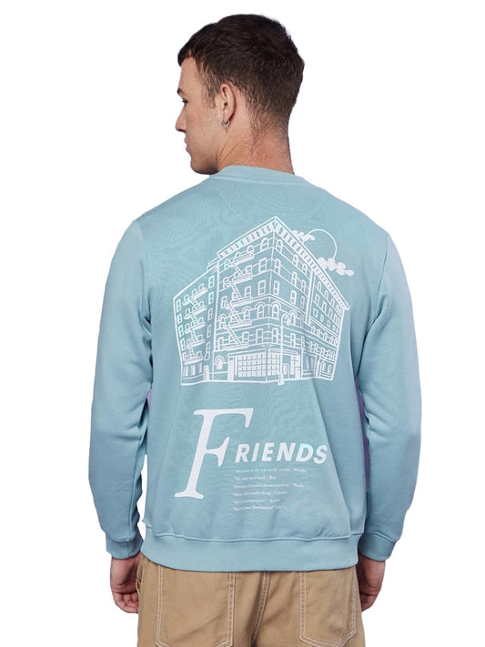 Bewakoof Heavy Duty 1.0 Official Friends Merchandise MenS Graphic Printed Regular Fit Full Sleeve Round Neck Fleece Sweatshirt_6
