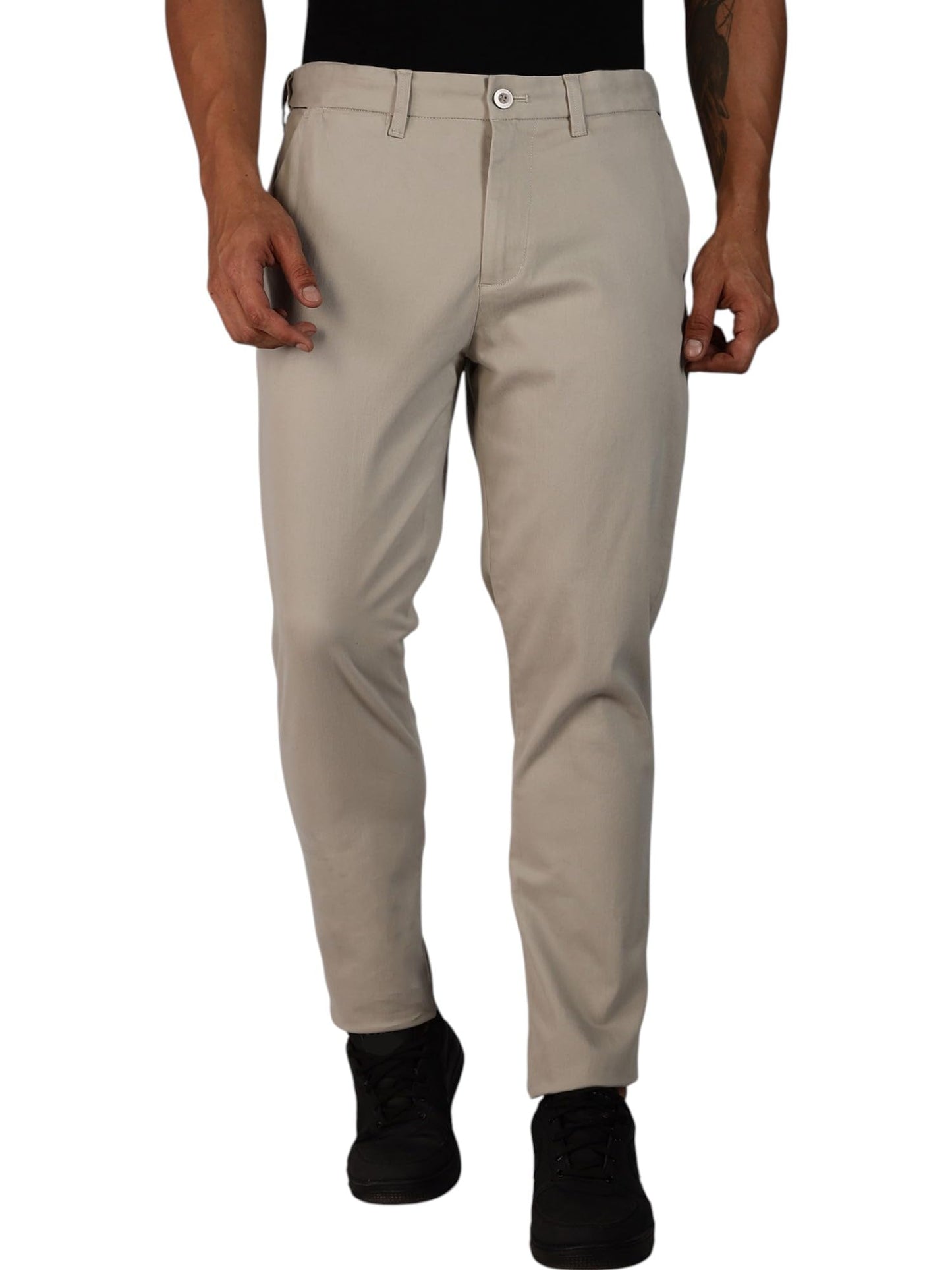 Thomas Scott | Mens | Slim Fit | Cotton Blend | Breathable Fabric | Stretchable Fabric | Casual | Semi Formal | Trouser | Chino