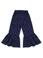 A.T.U.N. (ALL THINGS UBER NICE) Girls High Rise Regular Elasticated Waistband Casual Ruffle Pants