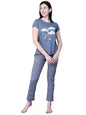 Lyra 701 Premium Cotton Printed Night Suit For Women