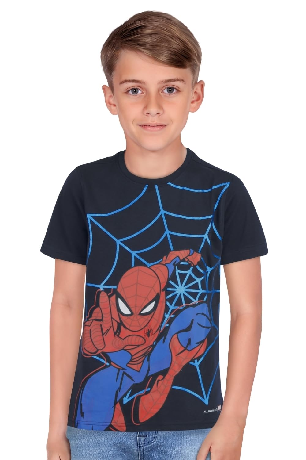 Allen Solly Boys Printed Marvel T-Shirt