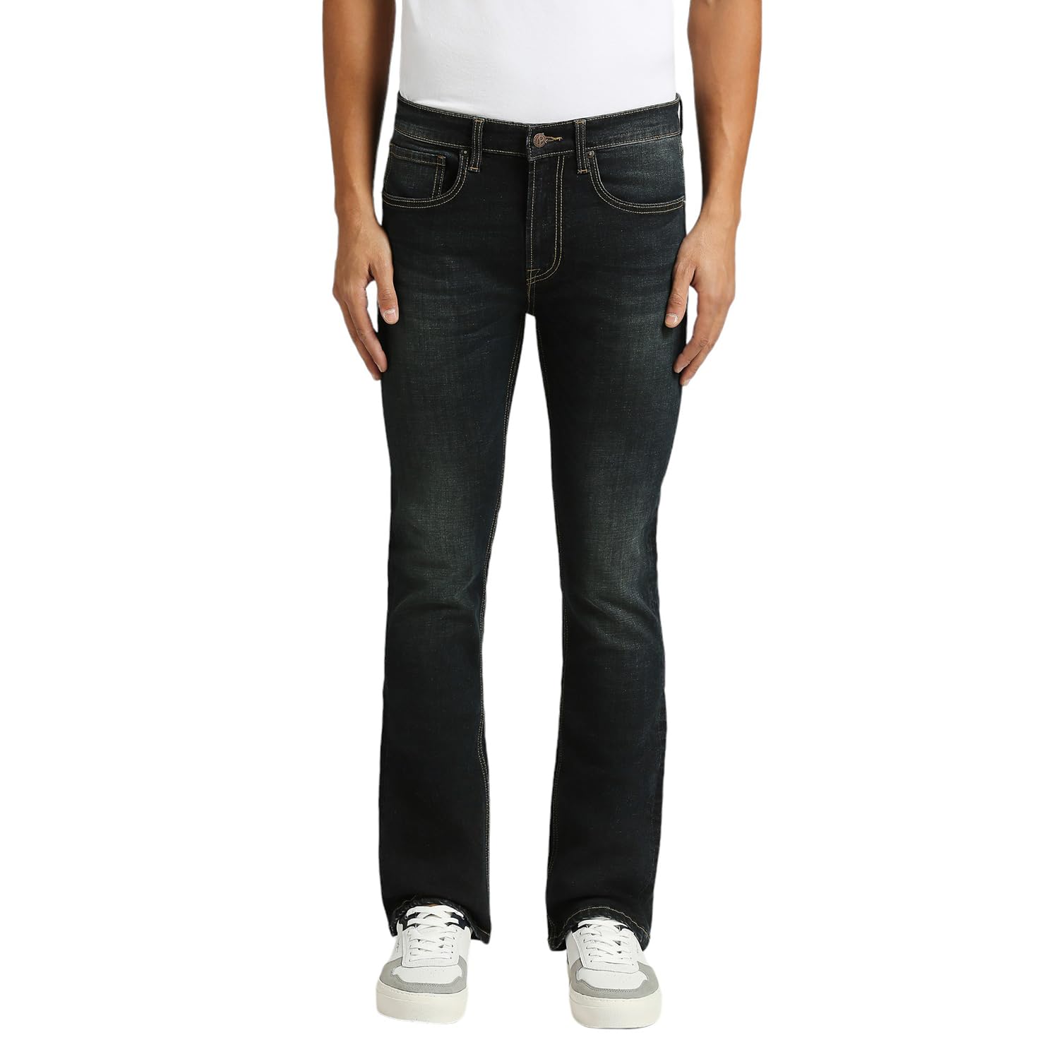 Pepe Jeans MenS Regular Jeans (Pm207823Q032_Dark Used_Black
