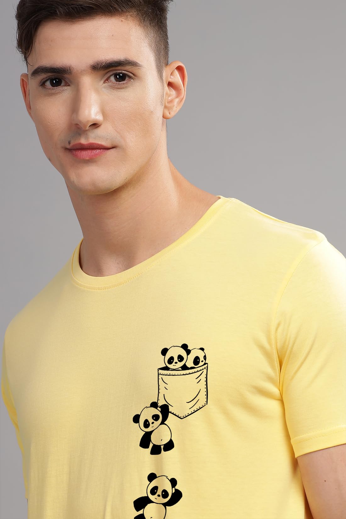 ADRO Tshirt for Men | Printed T Shirt for Men | 100% Cotton T-Shirt |Printed T Shirt | T-Shirts | RN24-POC