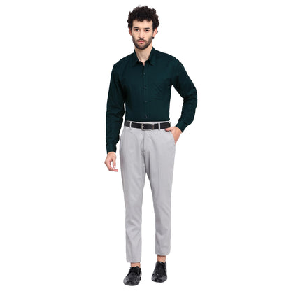 Tee Projekt Premium Plain Cotton Shirt for Men | Cotton Shirt | Casual Shirt | Solid Shirt | Full Sleeves | Formal Shirt (SFA-ST