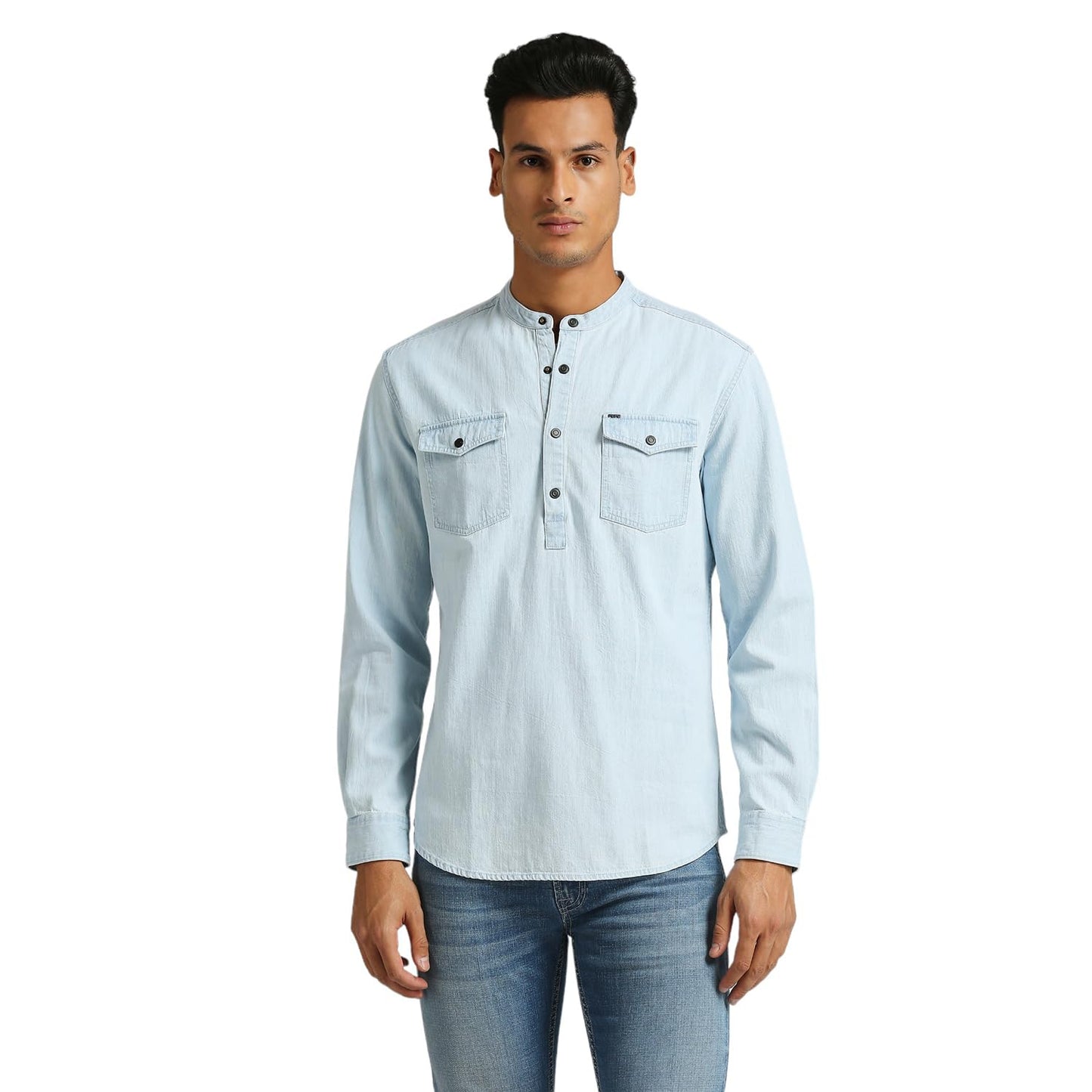 Pepe Jeans Hector Denim Shirt Ice Blue