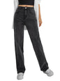 Kotty WomenS High Rise Mild Distress Jeans Metal Black
