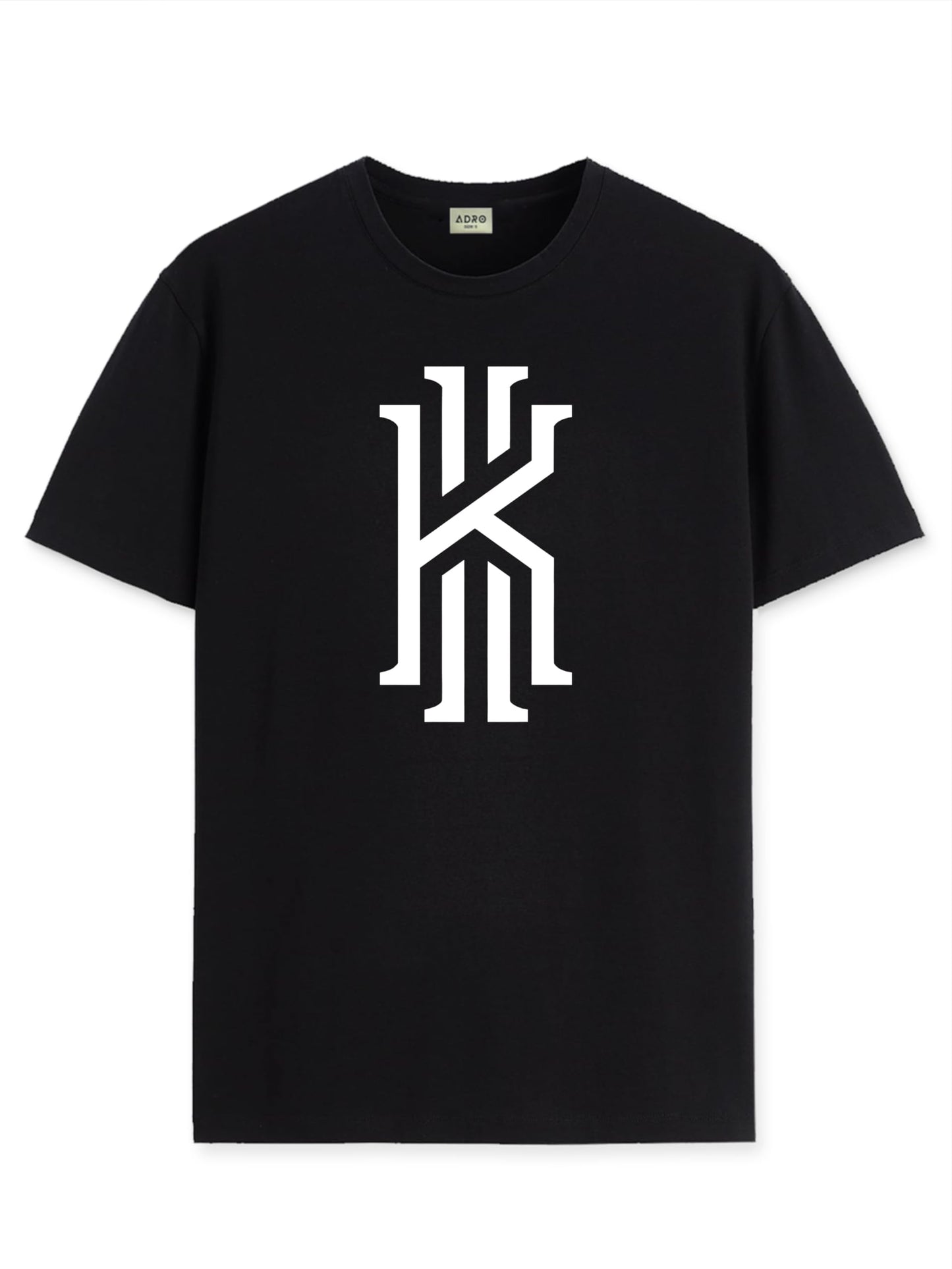 ADRO Mens Printed T Shirt - Premium Cotton Graphic Printed Tshirt - Black T-Shirt - RN24-KOBE-BL