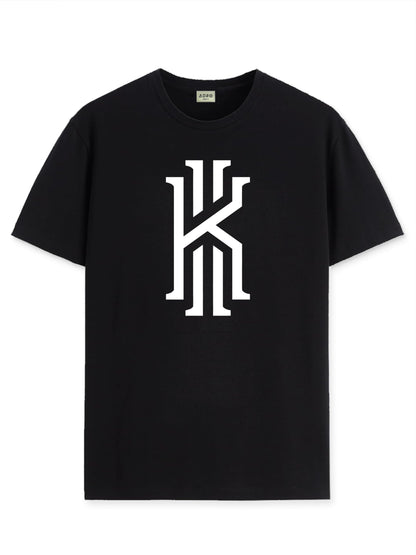 ADRO Mens Printed T Shirt - Premium Cotton Graphic Printed Tshirt - Black T-Shirt - RN24-KOBE-BL