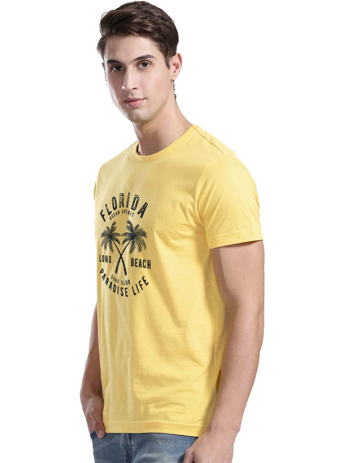 ADRO Florida Paradise Life Mens Printed T-Shirt