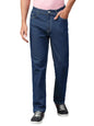 Kotty MenS Solid Mid Rise Comfortable And Strechable Stylish Jeans(Blue,28)