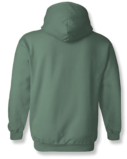 ADRO Mens Printed Hoodies in Premium Cotton Fleece 340 GSM (H23-M-CRE-PT_Pista)