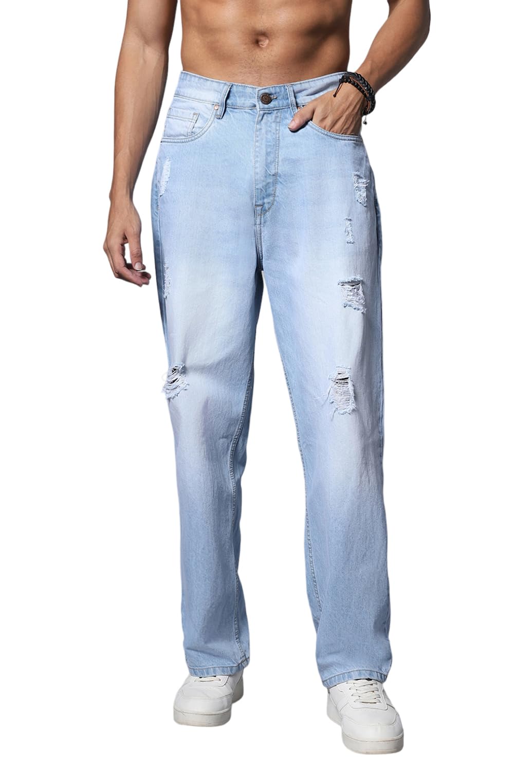 High Star MenS Relaxed Jeans (Hsmjns2069_Blue6