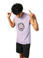Bewakoof X Official Rick and Morty Merchandise Mens Dont Even Trip Dawg Graphic Printed 100% Cotton Vest - Boxy Fit, Round Nec