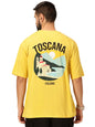 Thomas Scott Mens Oversized Fit T-Shirt (TSKOversized_Yellow Toscana