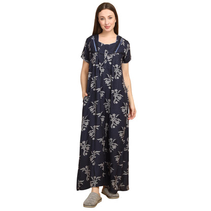 Sweet Dreams Women Printed Night Dress