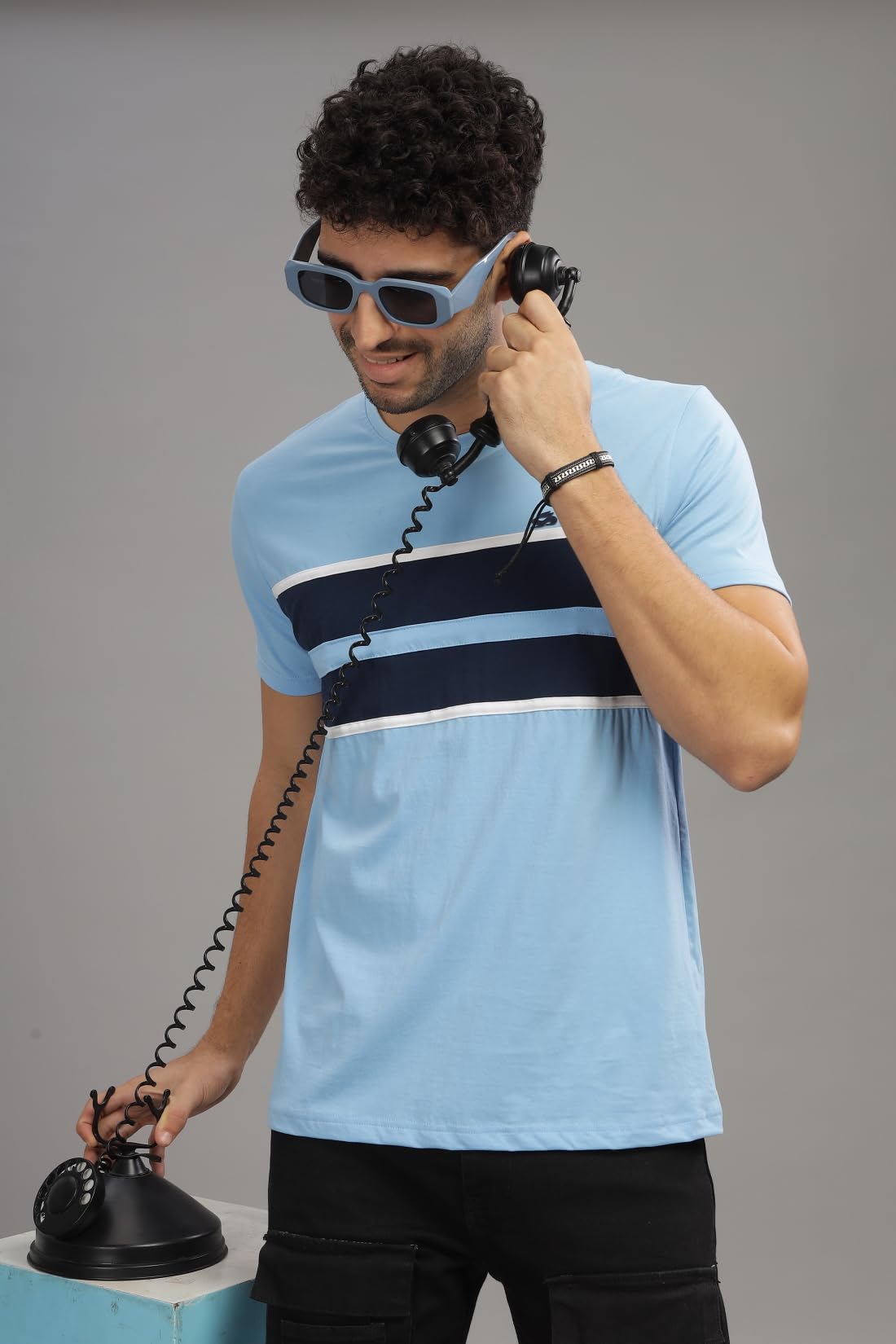 ADRO Tshirt for MenMulti Color T-Shirt for MenCotton T-ShirtMens TshirtRN8-24-SKNB