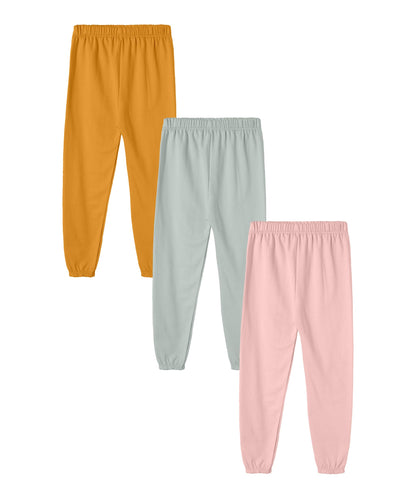 SHODOX Cotton Blend Regular fit Printed Multicolor Track Pants for Boys (Pack of 3)