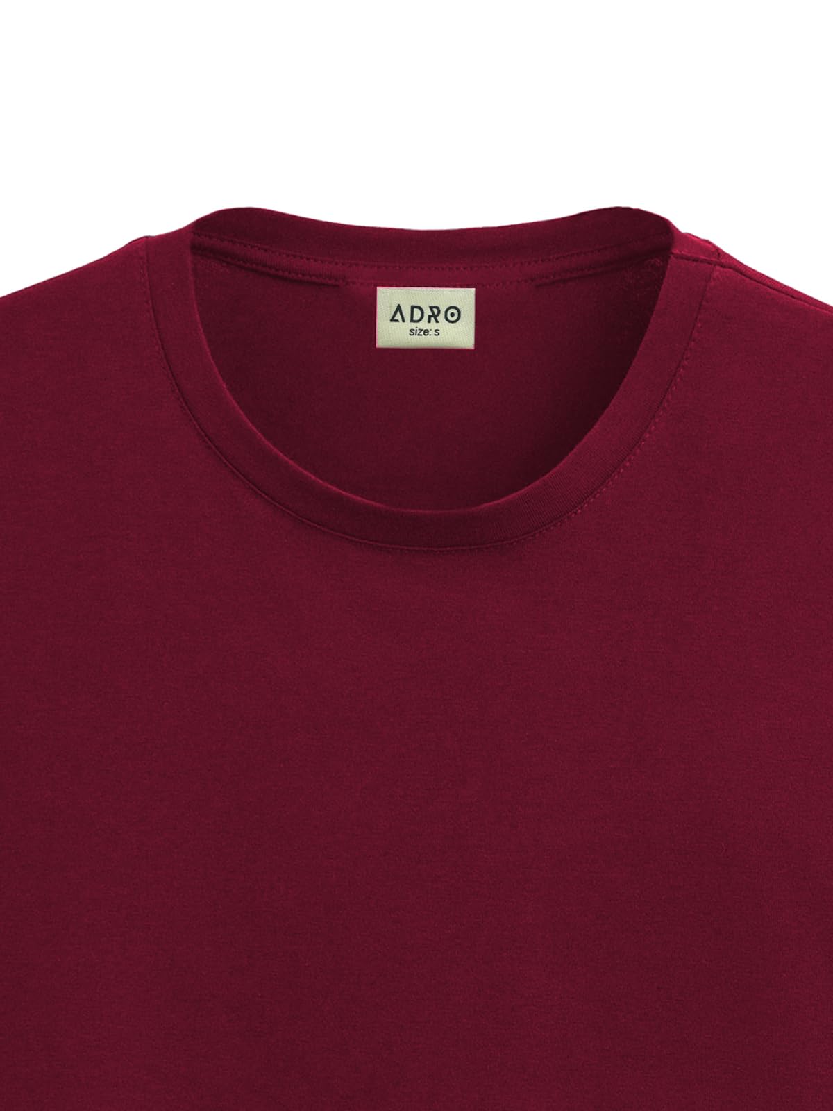 ADRO T Shirts for Boys & Girls || Solid Plain Regular Fit T-Shirt || Ages 3-14 || 100% Cotton Round Neck Tshirt for Boys & Girls
