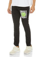 KETCH Mens Black Regular Fit Track Pant