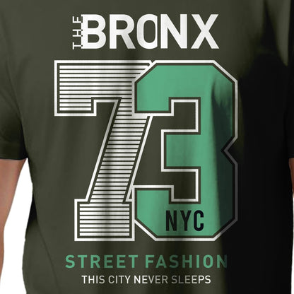 Peppyzone Mens Regular Fit T-Shirt (PZ-N-8372_Olive2