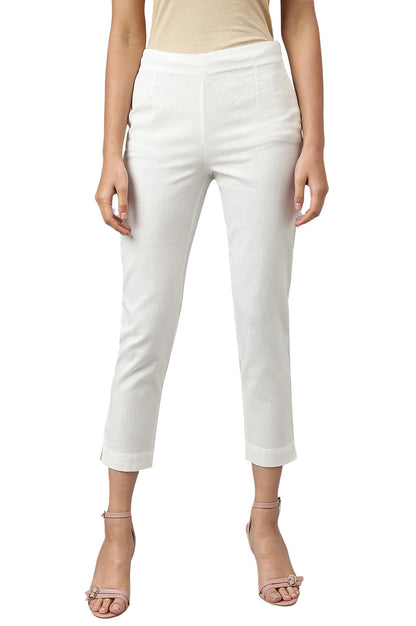 W for Woman Womens Slim (23CRW160151-68948_White