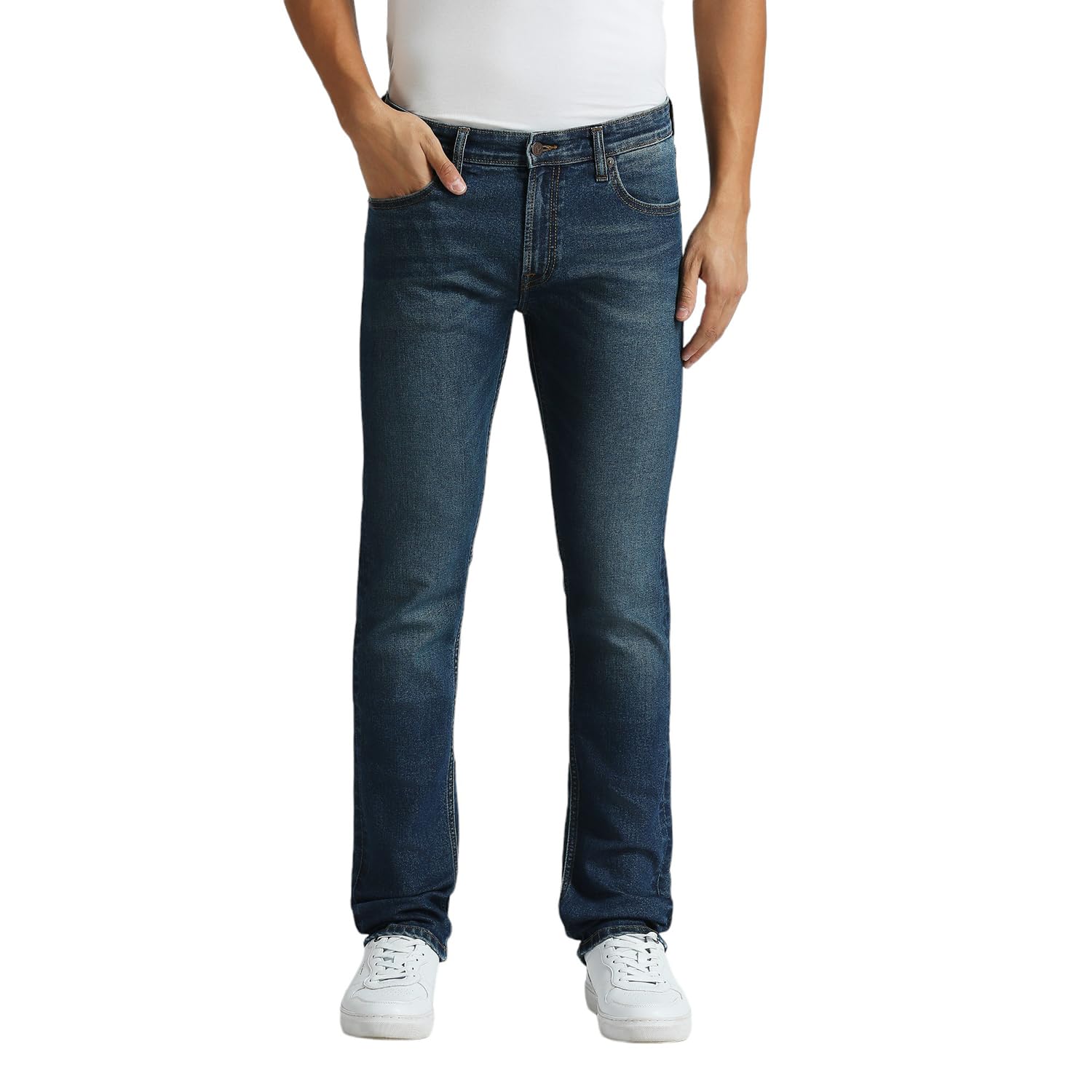 Vapour Slim Fit Mid Waist Jeans