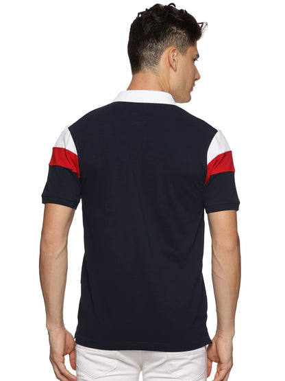 ADRO Premium Polo T-Shirt for Men (PN23-S5-WHRDNB-WH_White)