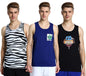 Veirdo Mens 100% Cotton Scoop Neck Regular Fit Sleeveless T-Shirt Combo