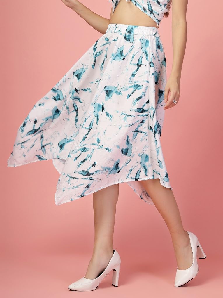 OOMPH! Long Skirts for Women Prints - msk184