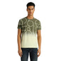 Pepe Jeans Santino Ombre Printed Tee Military Green