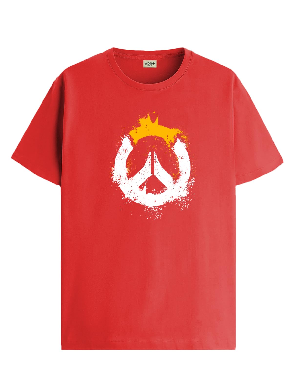 ADRO Mens Printed T-Shirt for Men | R22-M-PC-RD