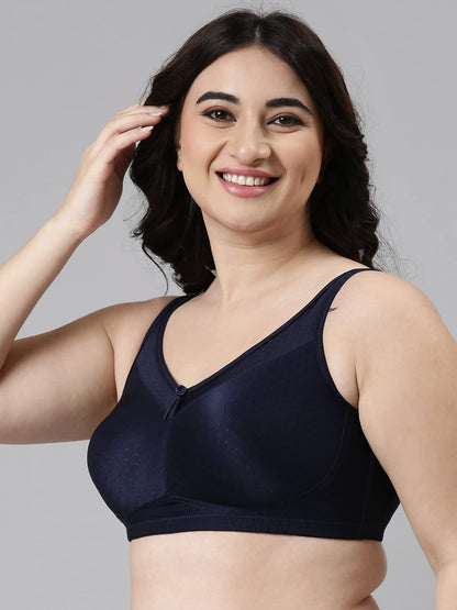 Enamor FB12 Full Support Smooth Super Lift Bra - Non-Padded, Wirefree & Full Coverage