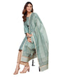 Fabindia Women's Cotton Silk Printed Regular Kurta Set