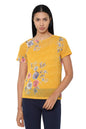 Allen Solly Women Printed Round Neck Shirt