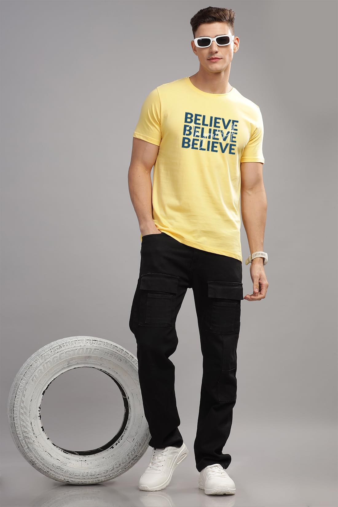 ADRO Tshirt for Men | Printed T Shirt for Men | 100% Cotton T-Shirt |Printed T Shirt | T-Shirts | RN24-INV
