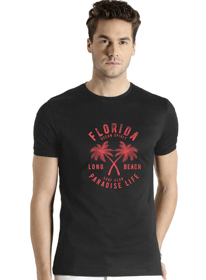 ADRO Florida Paradise Life Mens Printed T-Shirt