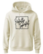 ADRO Mens Cotton Neck Hooded Sweatshirt (H24-FECT-WS_White Sand