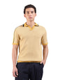 The Indian Garage Co Mens Slim Fit Textured Flatknit Half Sleeves Polo T-Shirt