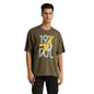 Pepe Jeans MenS Oversized Fit T-Shirt (Pm509677_Military Green