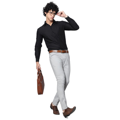 Tee Projekt Premium Plain Cotton Shirt for Men | Cotton Shirt | Casual Shirt | Solid Shirt | Full Sleeves | Formal Shirt (SFA-ST