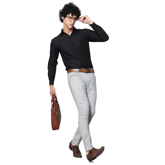 Tee Projekt Premium Plain Cotton Shirt for Men | Cotton Shirt | Casual Shirt | Solid Shirt | Full Sleeves | Formal Shirt (SFA-ST
