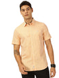 Thomas Scott Mens | Half Sleeve | Checks | Slim Fit | 100% Cotton | Spread Collar | Casual Shirts (Available in Plus Size) (Oran