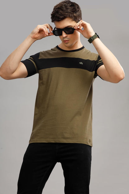 ADRO Tshirt for MenMulti Color T-Shirt for MenCotton T-ShirtMens TshirtRN8-24-OLBL