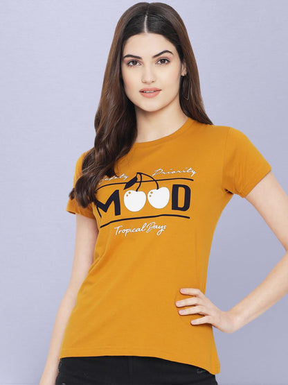 Tee Projekt Womens Cotton Blend Regular Fit T-Shirt