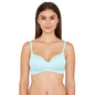 Zivame Womens Rayon Padded Wire Free Regular Bra Red