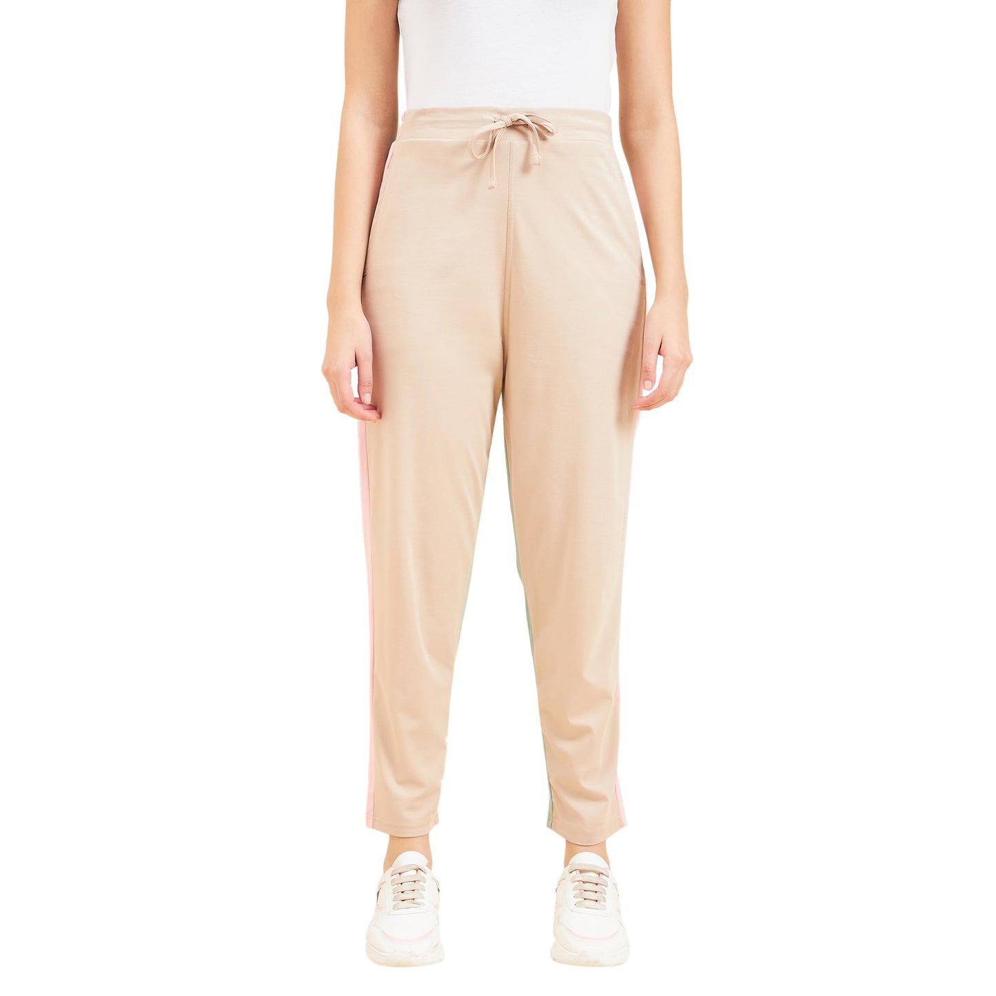Sweet Dreams Womens Regular Pants (LP-3005AWCO_Beige