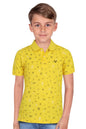 Allen Solly Boys Regular Fit Printed Polo Neck Polo Shirt