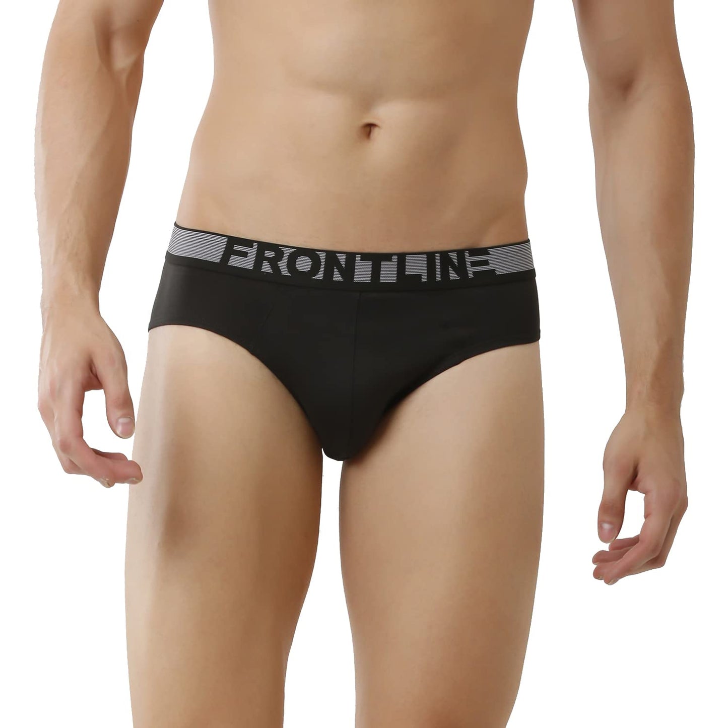 Rupa Modern Regular Solid Frontline Colors Mens Mini Briefs | Soft-Touch Cotton Stretch | Snug Fit | Breathable Fabric | Pack o